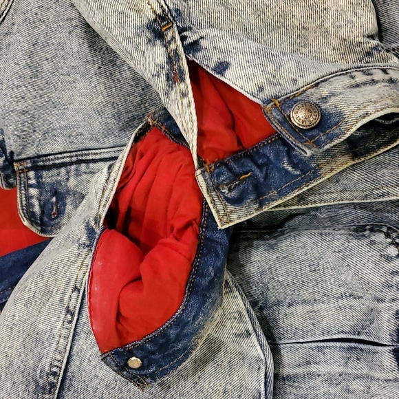 Vintage Levi Denim Coat - Picture 15 of 16